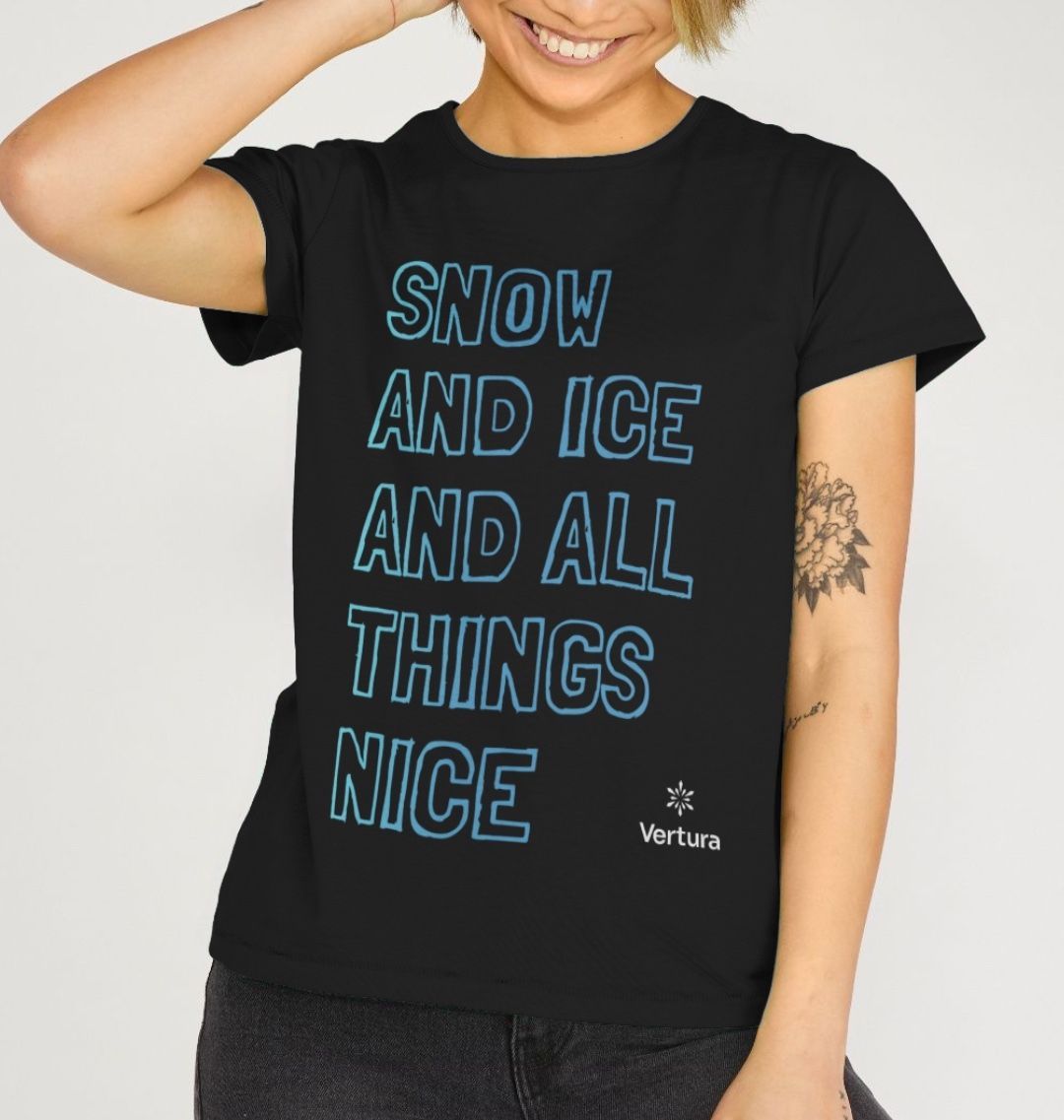 All things nice T-shirt - Black - Vertura