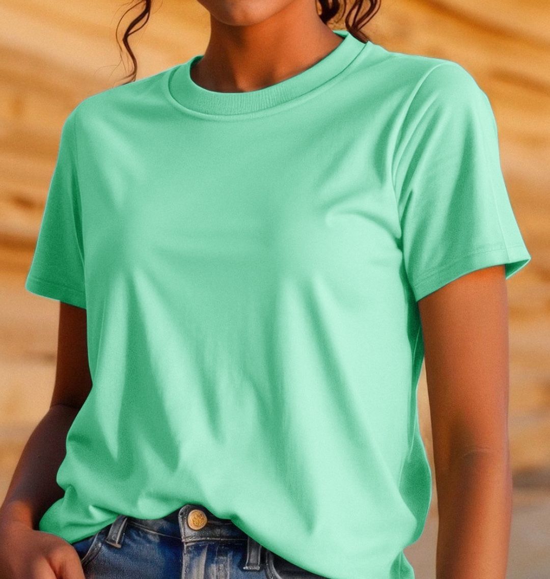 Mountainscape Relaxed T-shirt - Peppermint - Vertura