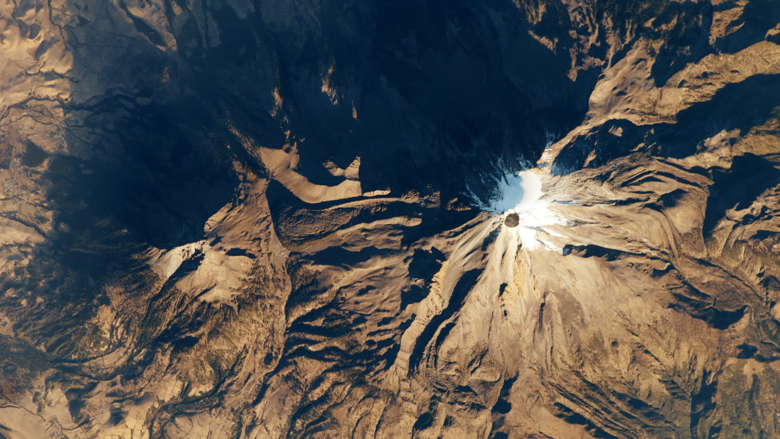 A birdeye view of Pico de Orizoba volcano (credit: NASA)