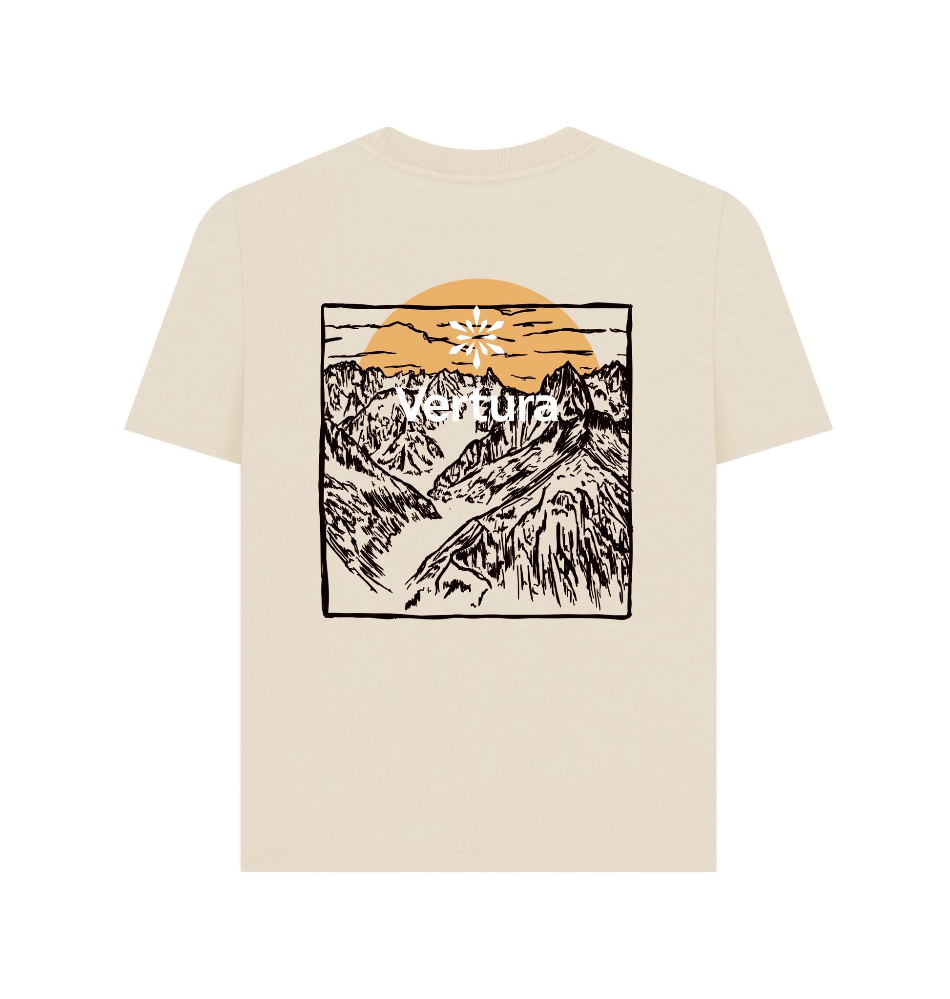Oat Printed T-shirt Back