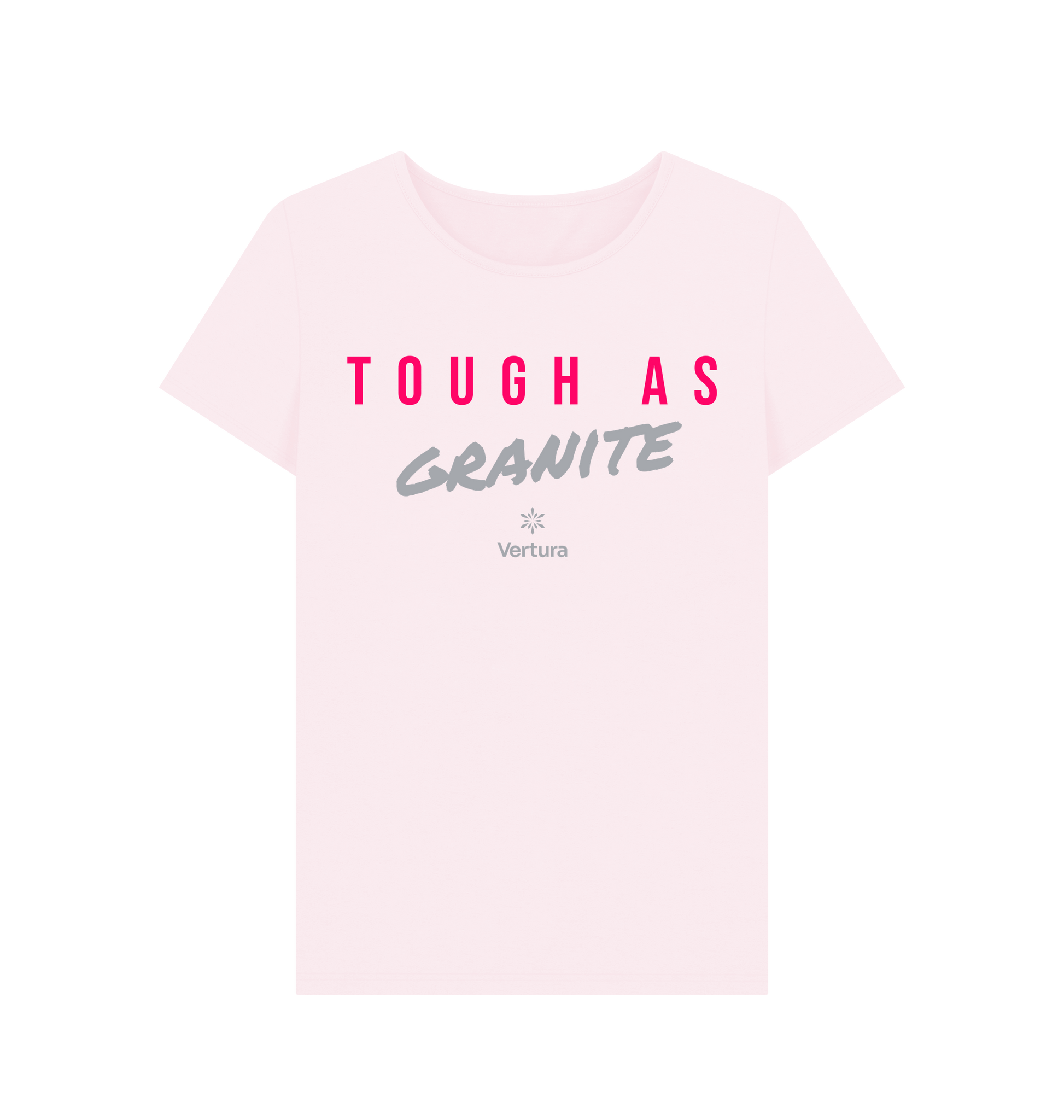 Pink Printed T-shirt Front