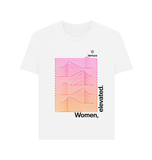 White Printed T-shirt Front