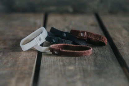 Plastic free hair ties - Natural - Vertura