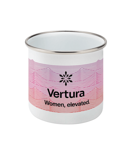 Women Elevated Enamel Mug - Vertura