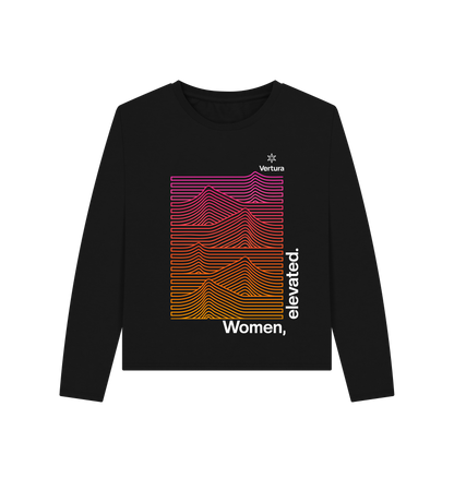 Black Printed T-shirt Front