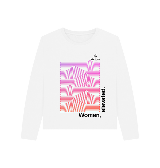 White Printed T-shirt Front