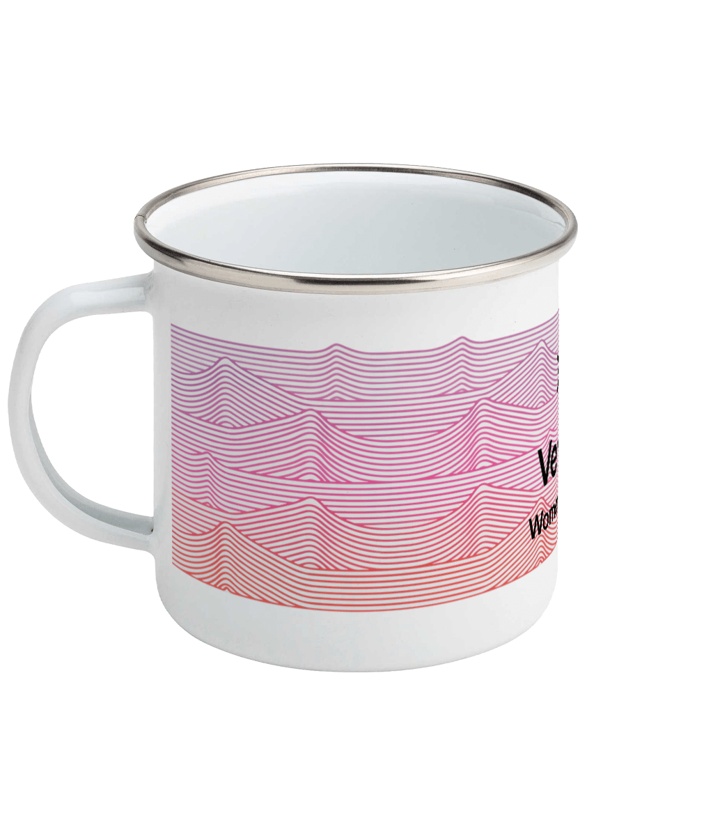 Women Elevated Enamel Mug - Vertura